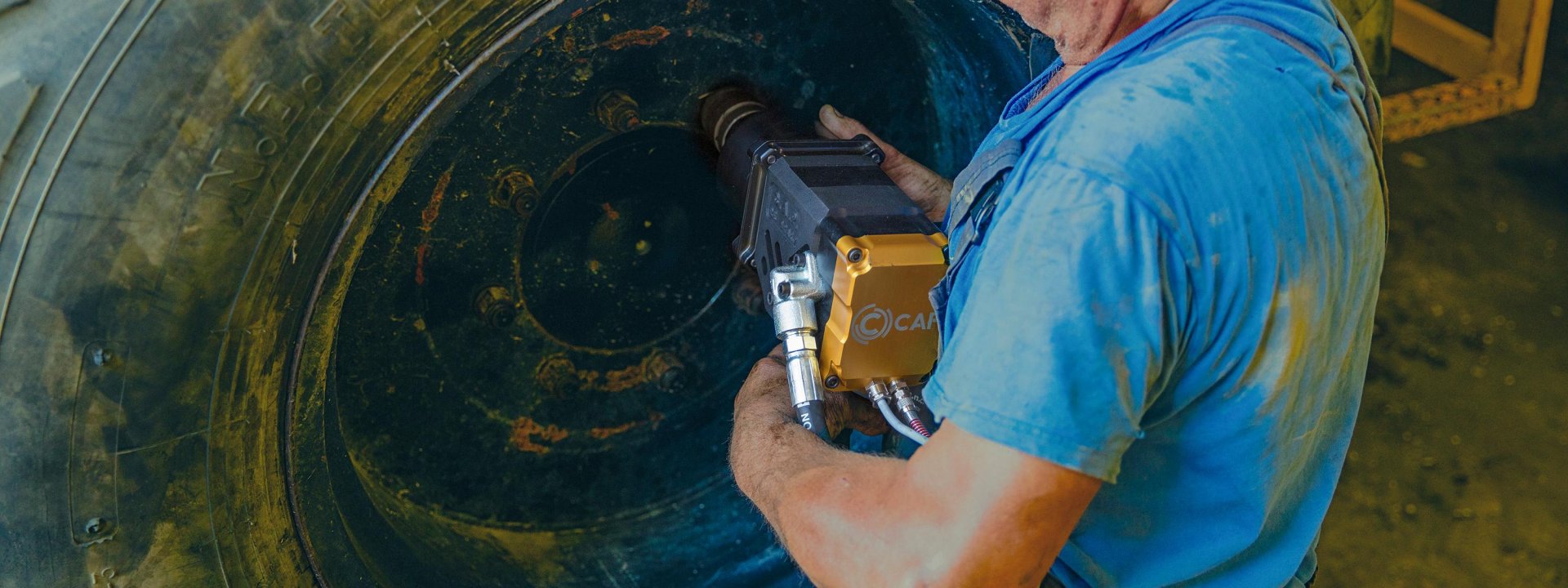 Avvitatore idraulico movimento terra